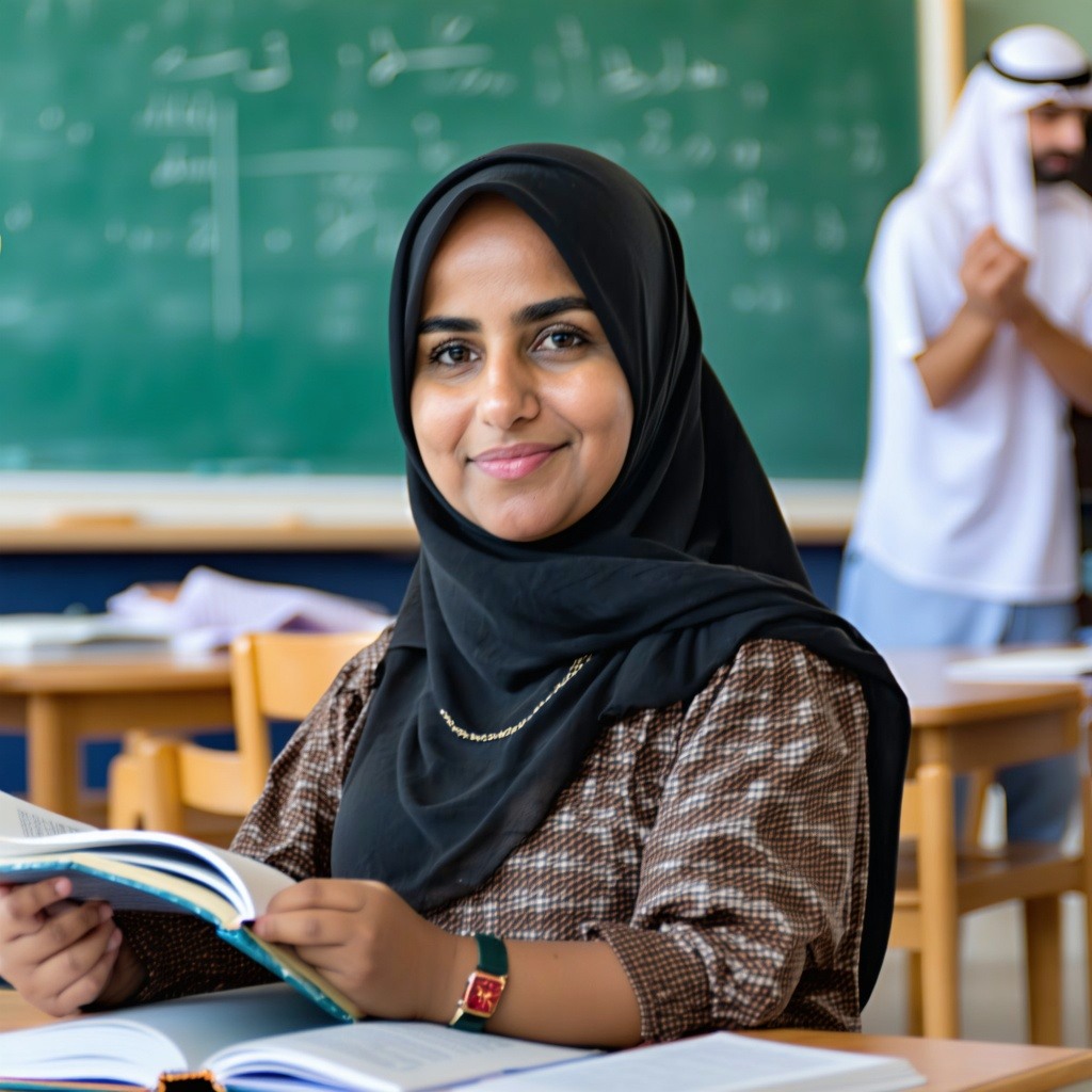School teacher in saudi arabia-1