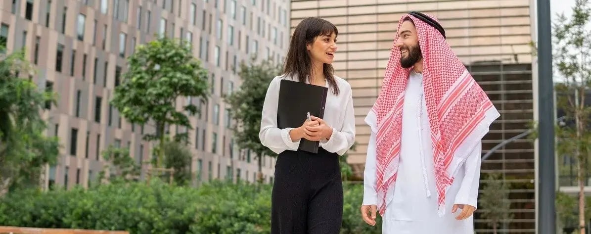 positive-diverse-man-and-woman-talking-during-meet-1200 px crop (1)